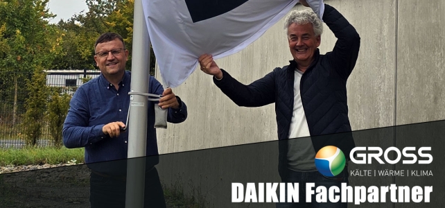 DAIKIN Fachpartner – Wir zeigen Flagge