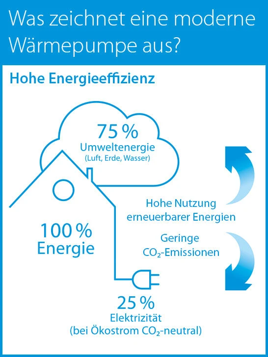 DAIKIN Wärmepumpe Hohe Energieeffizienz