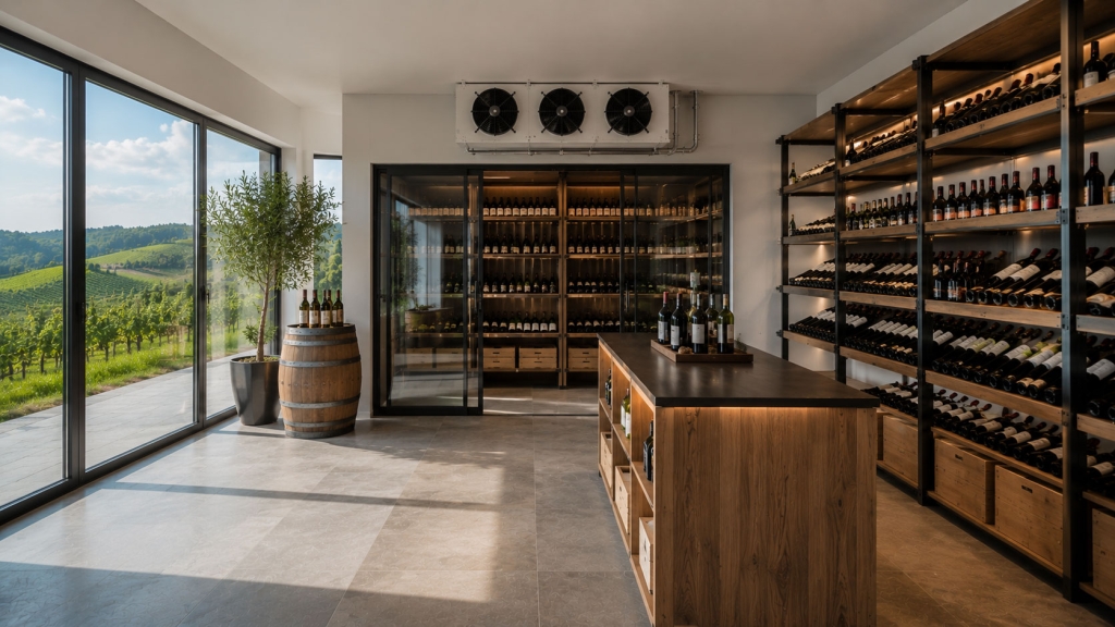 Professionelle Weinlagerung und moderner Weinkeller für Privatkunden in Gerolzhofen