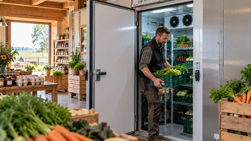 Kühlraum für Landwirtschaft und Direktvermarktung in Höchstadt an der Aisch