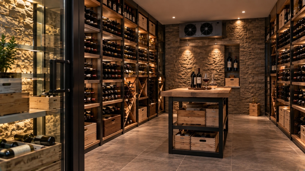 Temperierter Weinkeller für private Weinsammlungen in Höchstadt an der Aisch